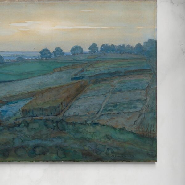 Landscape near Arnhem - Mondrian Piet Mondrian senza