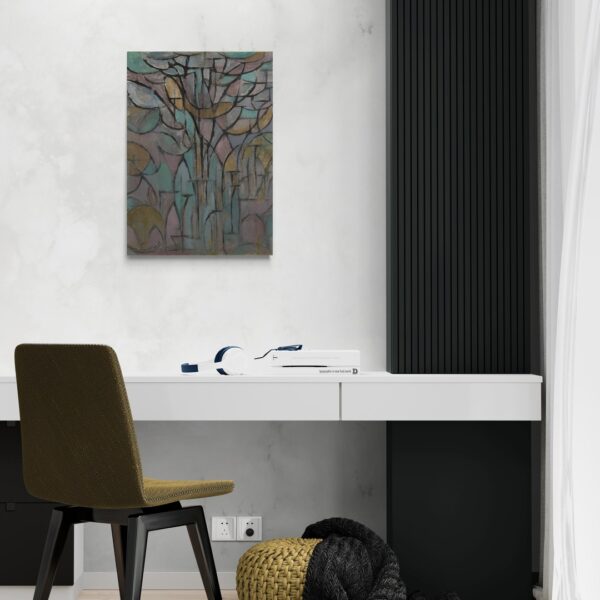 Trees - Piet Mondrian Piet Mondrian scena-2-50x70-senza