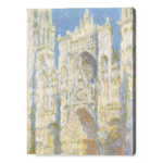 Cattedrale di Rouen, Facciata ovest, luce solare - Claude Monet