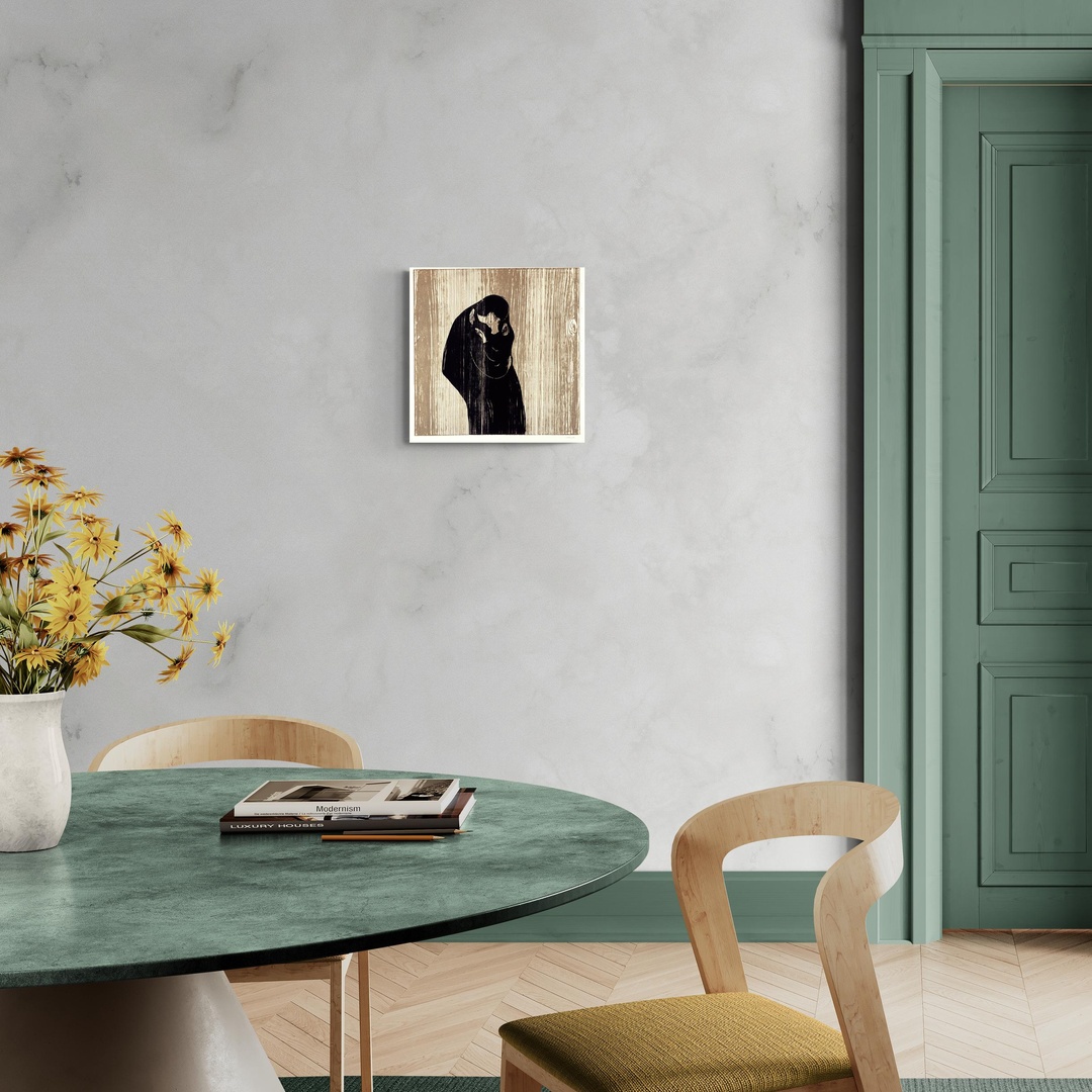 Kiss IV - Edvard Munch Edvard Munch scena-1-50x50-senza