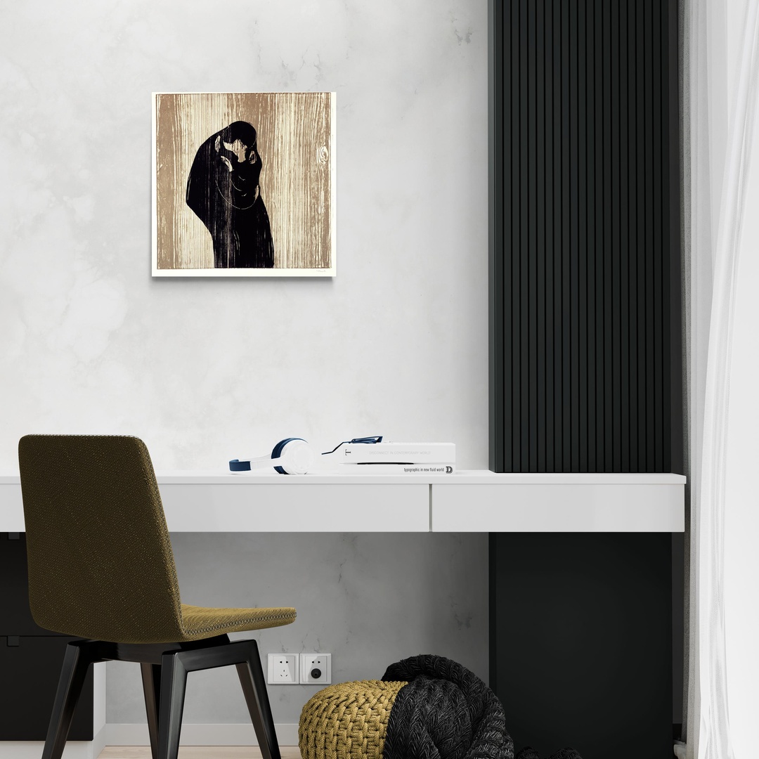 Kiss IV - Edvard Munch Edvard Munch scena-2-50x50-senza