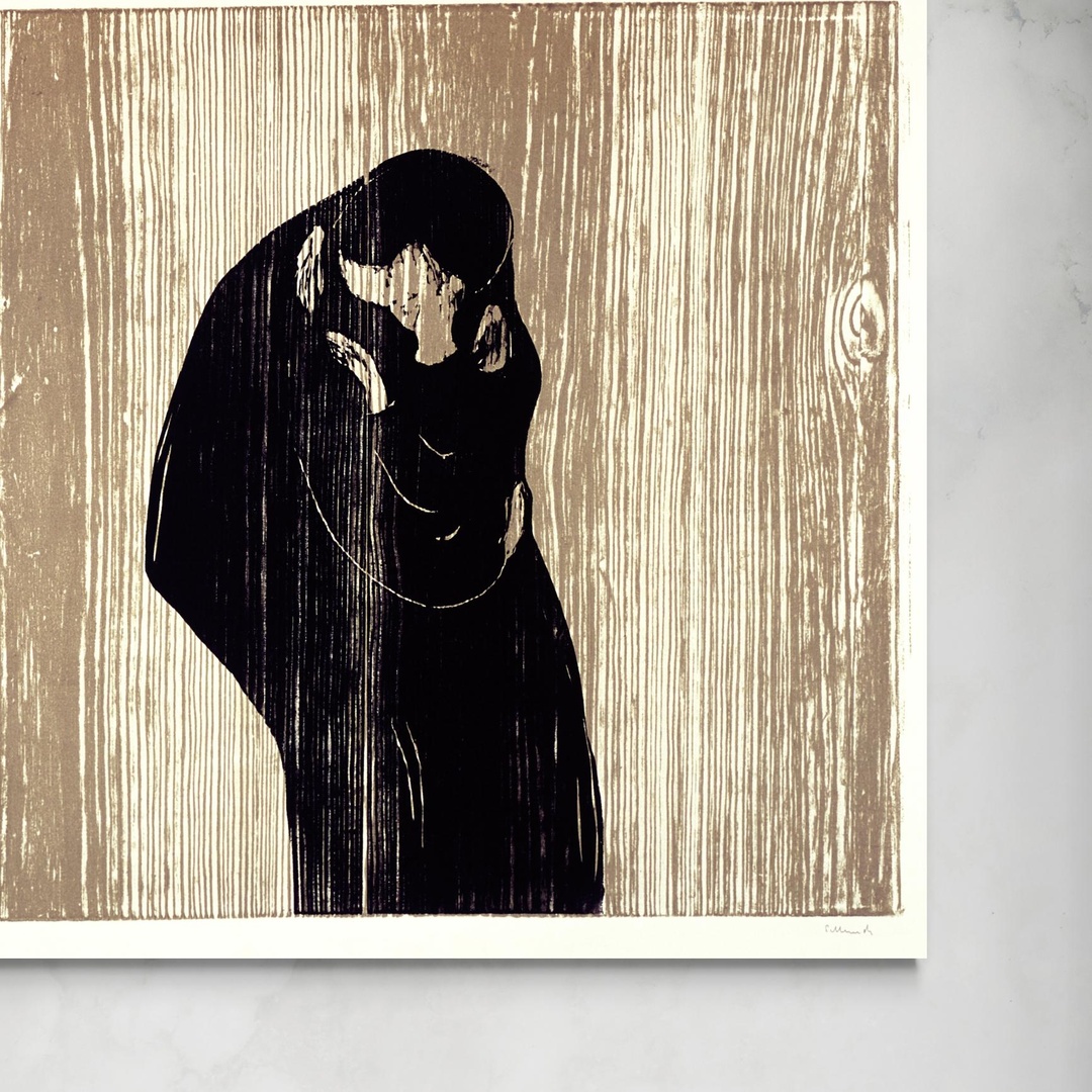 Kiss IV - Edvard Munch Edvard Munch senza