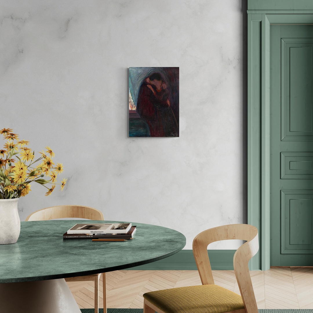 munch-the-kiss-2-scena-1-50x70-senza.jpg The Kiss - Edvard Munch Edvard Munch scena-1-50x70-senza