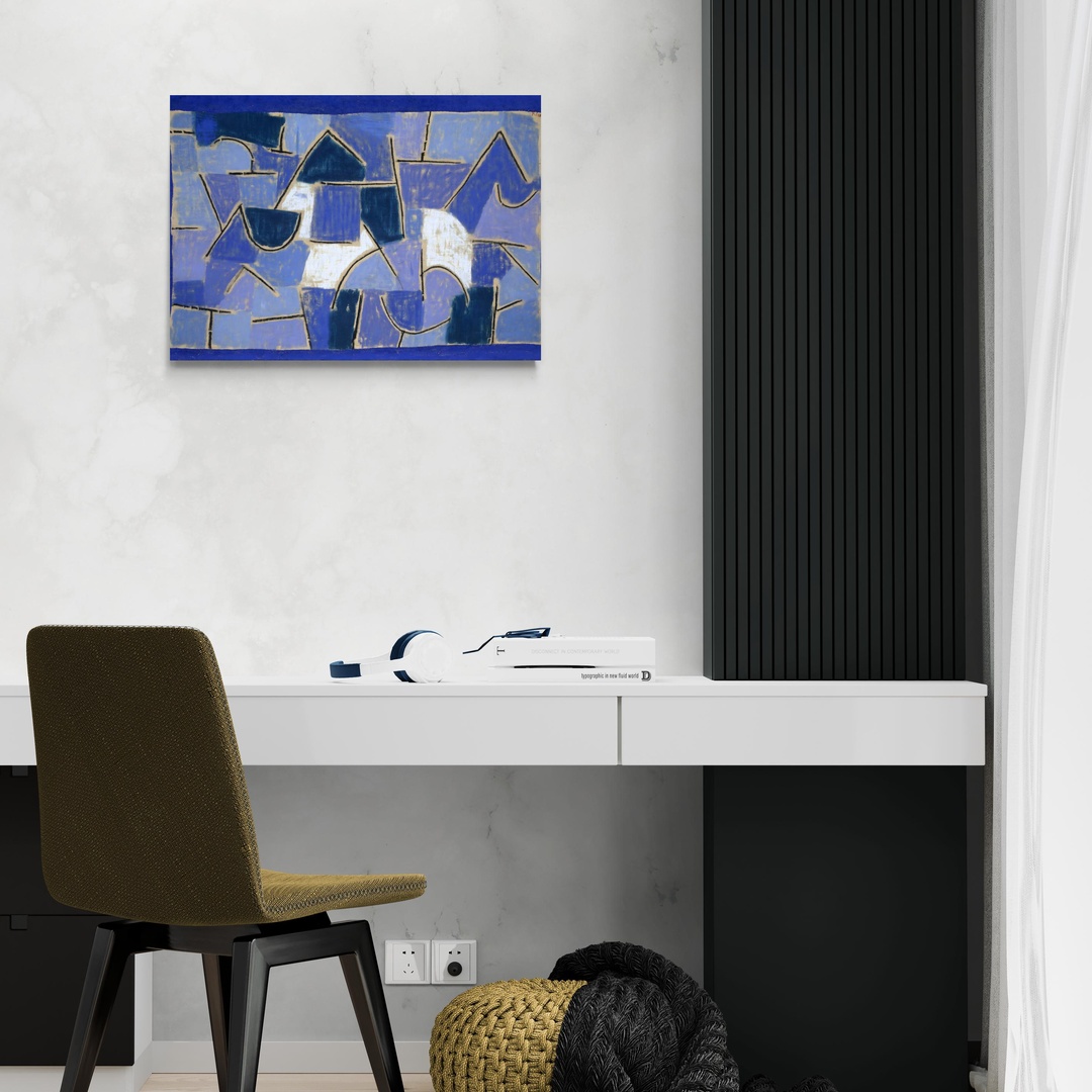 paul-klee-blue-night-scena-2-70x50-senza.jpg Blue Night - Paul Klee Paul Klee scena-2-70x50-senza