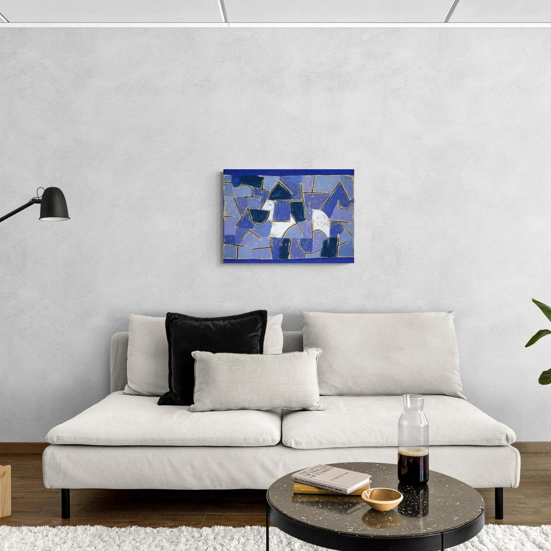 paul-klee-blue-night-scena-3-70x50-senza.jpg Blue Night - Paul Klee Paul Klee scena-3-70x50-senza