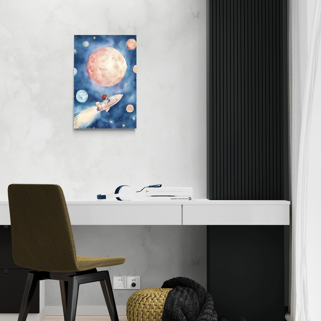 Viaggio Interstellare: Ispirato al Petit Prince scena-2-40x60-senza