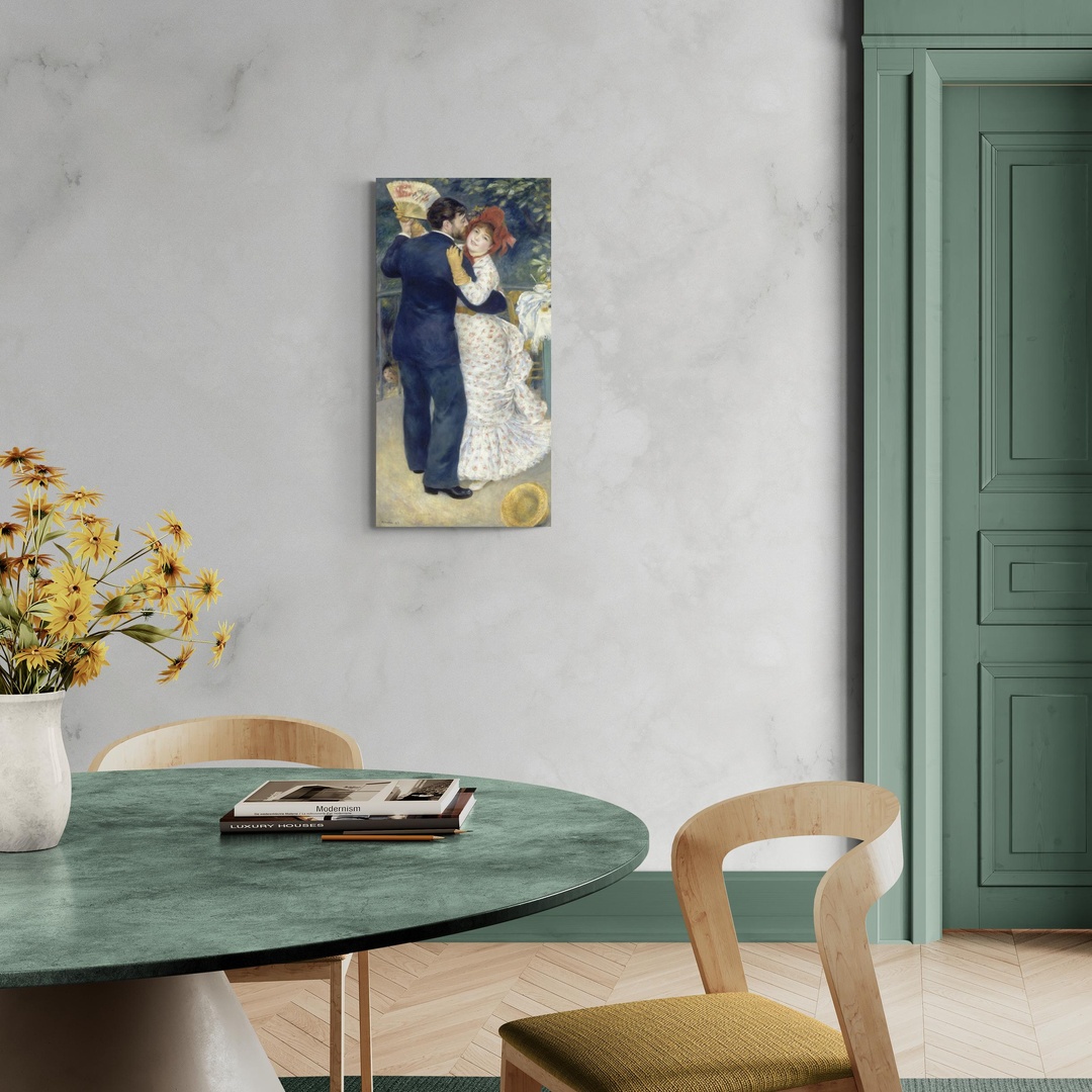 Country Dance - Pierre-Auguste Renoir Pierre-Auguste Renoir scena-1-50x100-senza