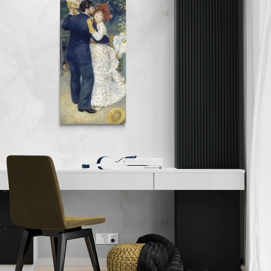 Country Dance - Pierre-Auguste Renoir Pierre-Auguste Renoir scena-2-50x100-senza