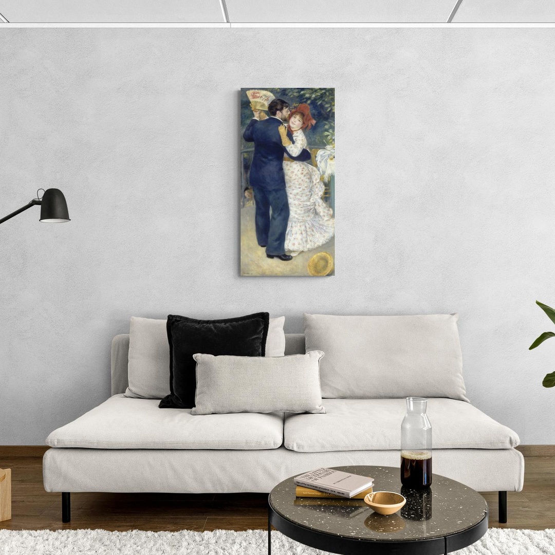 Country Dance - Pierre-Auguste Renoir Pierre-Auguste Renoir scena-3-50x100-senza