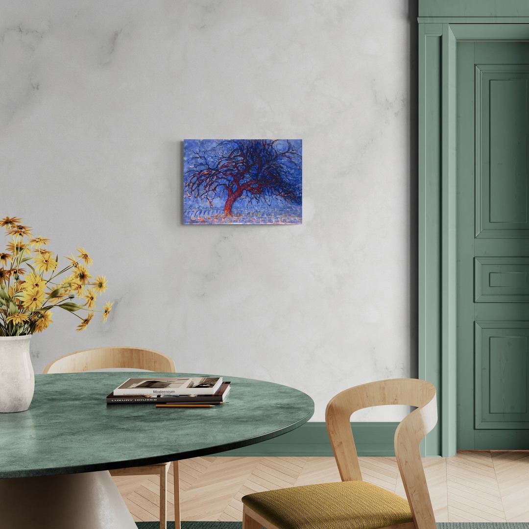 Albero Rosso - Piet Mondrian Piet Mondrian scena-1-70x50-senza