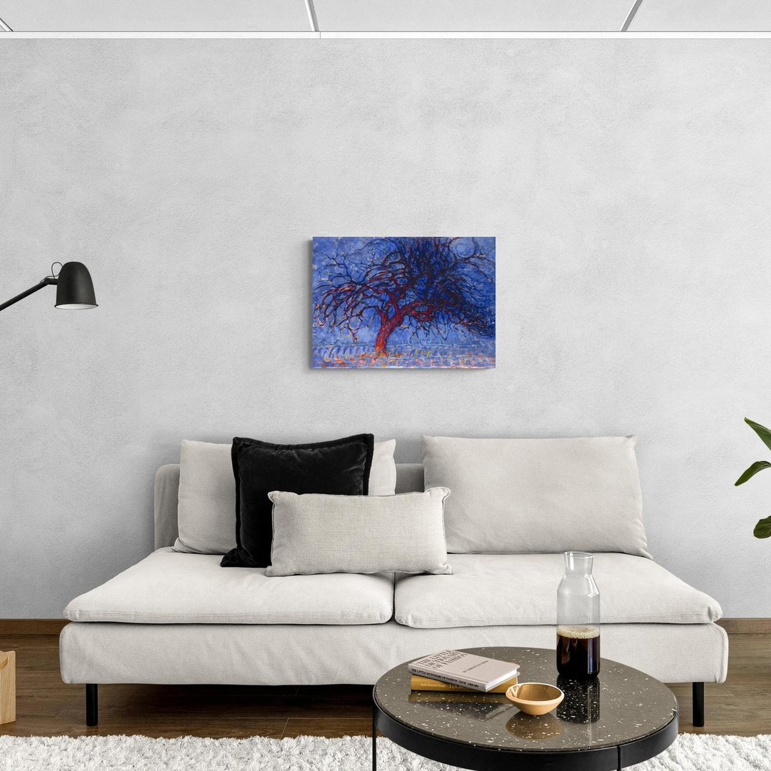 Albero Rosso - Piet Mondrian Piet Mondrian scena-3-70x50-senza