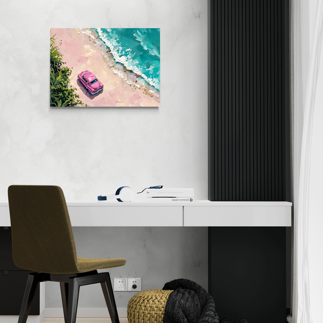 pink-car-on-the-beach-scena-2-70x50-senza.jpg Sogni Estivi: La Magia di un'Auto Rosa sulla Spiaggia scena-2-70x50-senza