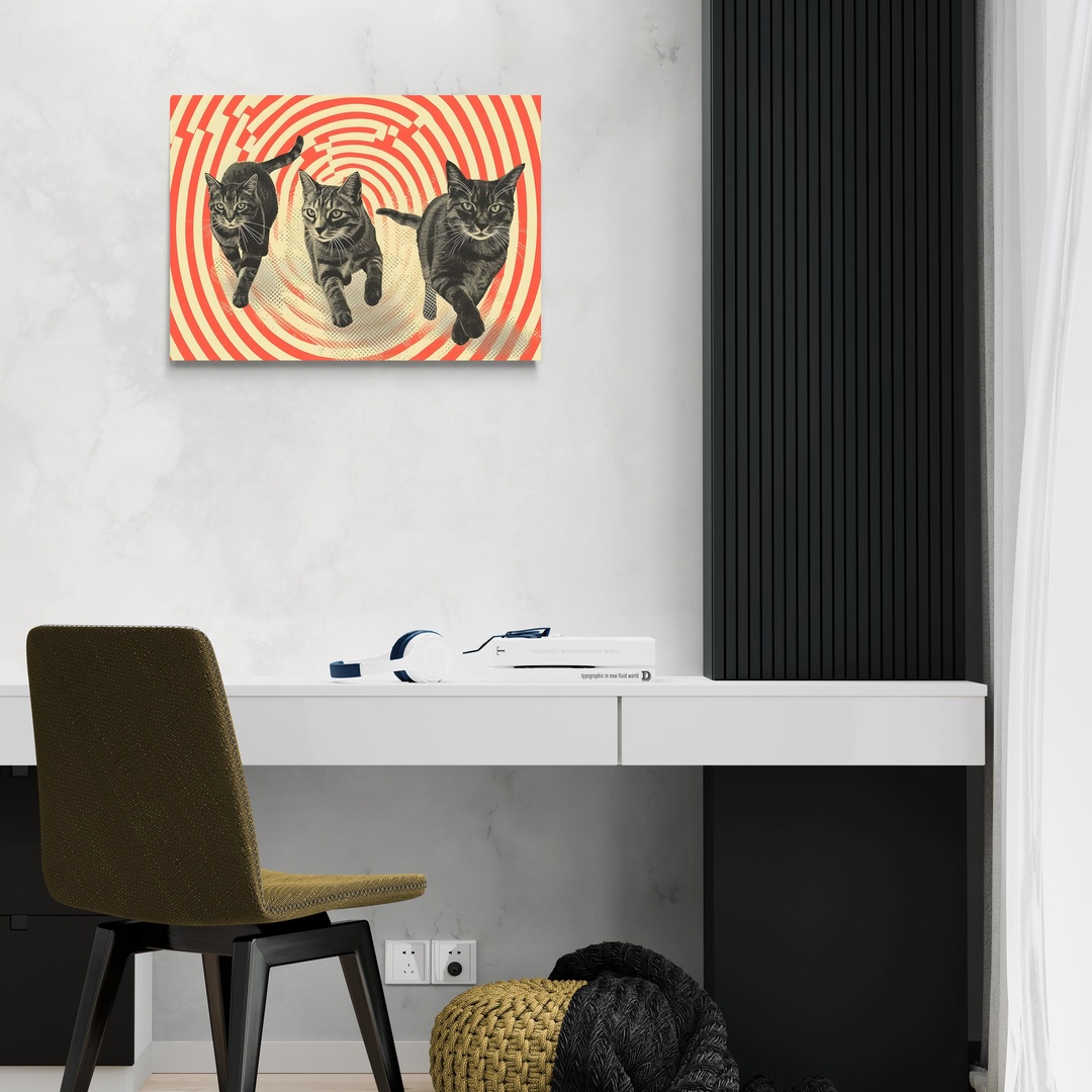 Corrente Feline: Un viaggio attraverso il labirinto scena-2-70x50-senza