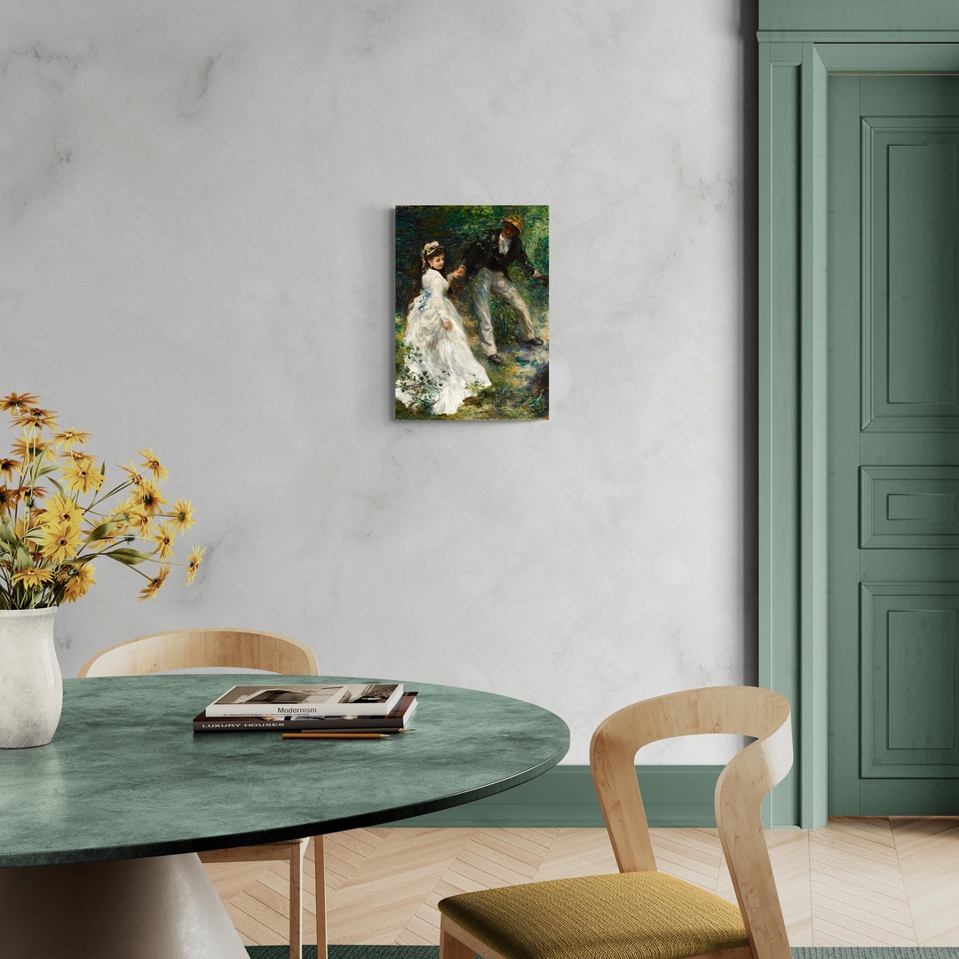 Promenade - Pierre-Auguste Renoir Pierre-Auguste Renoir scena-1-50x70-senza