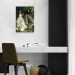 Promenade - Pierre-Auguste Renoir Pierre-Auguste Renoir scena-2-50x70-senza