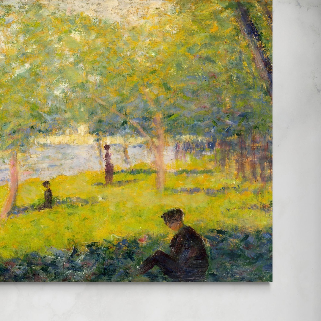 Studio per Una domenica pomeriggio sull'isola della Grande-Jatte - Seurat Georges Seurat senza