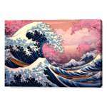 Onde di Sakura: Riflessione sulla Grande Onda