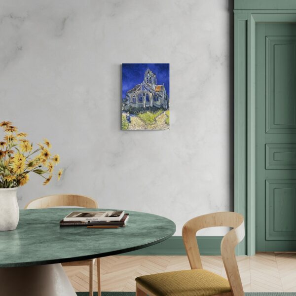 La chiesa di Auvers - Van Gogh Vincent van Gogh scena-1-50x70-senza