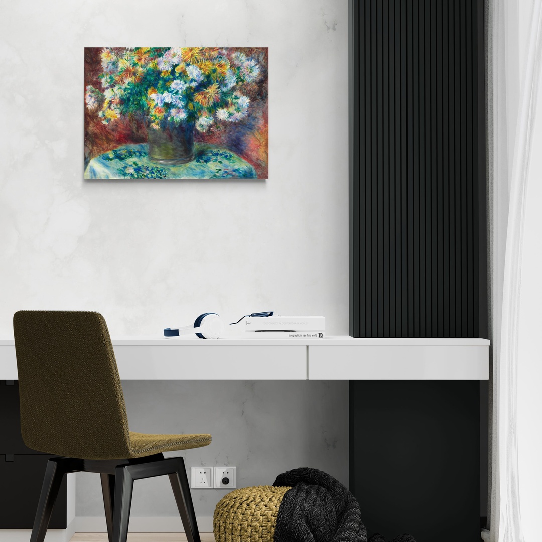 Vibrazioni di Colori: Vaso di Fiori di Primavera scena-2-70x50-senza