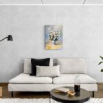 Vaso di Margherite in Fiori di Luce scena-3-50x70-senza