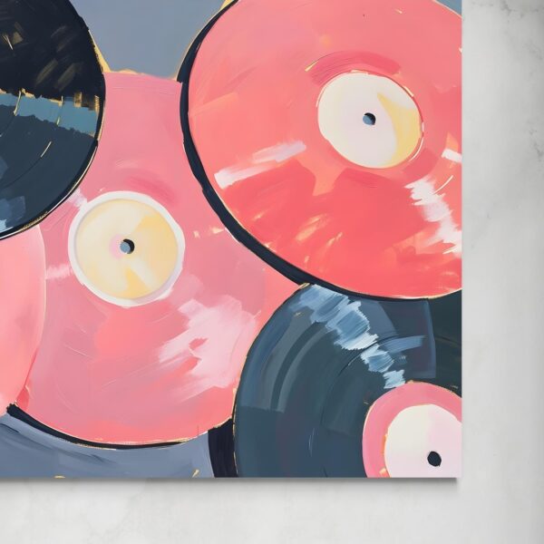 Melodia di Colori: Un'ode ai Vinili senza