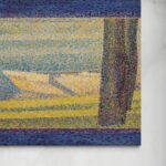 Barche ormeggiate e alberi - Georges Seurat Georges Seurat senza