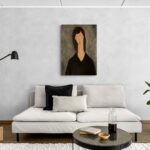 Busto di Donna - Modigliani Amedeo Modigliani scena-3-70x100-senza