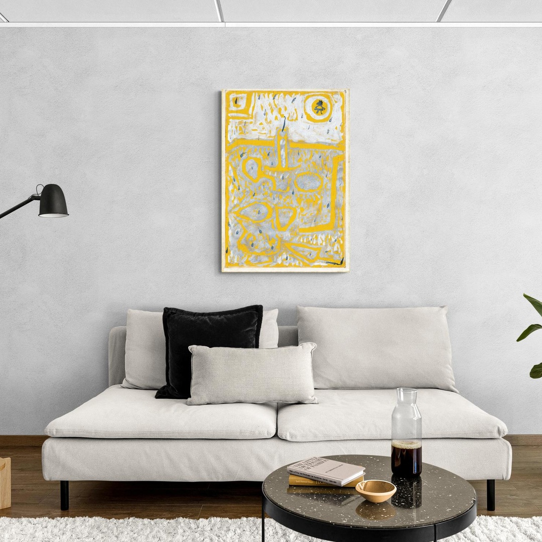 Candlestick - Paul Klee Paul Klee scena-3-70x100-senza