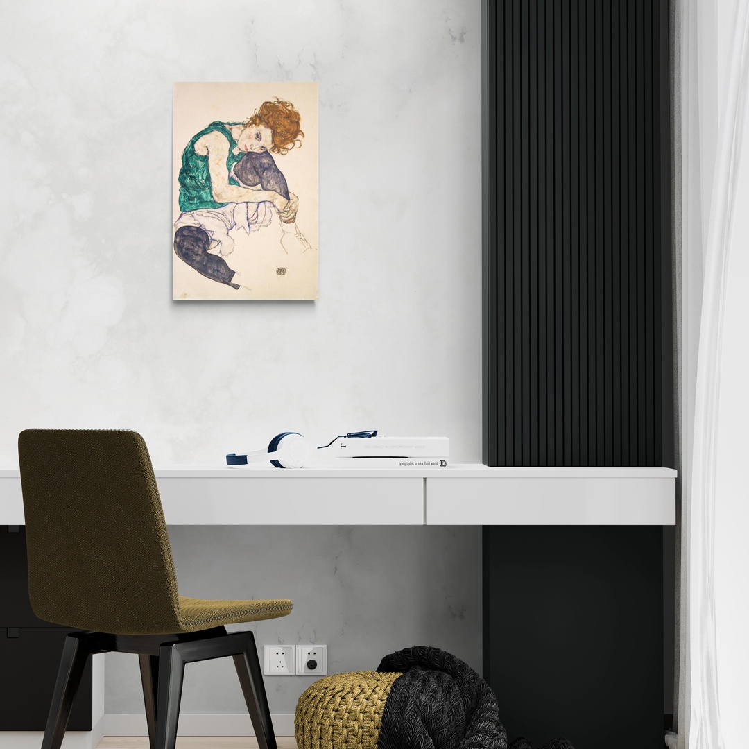 donna-seduta-con-la-gamba-piegata-egon-schiele-scena-2-40x60-senza.jpg Donna seduta con la gamba piegata - Egon Schiele Egon Schiele scena-2-40x60-senza