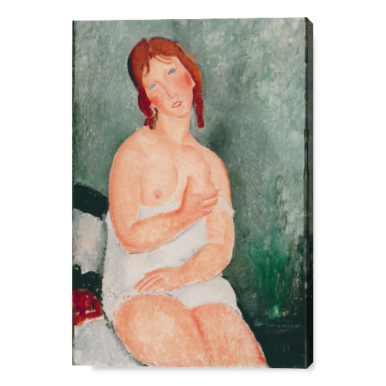 Giovane donna in camicia - Modigliani
