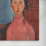 Girl with pigtails - Modigliani Amedeo Modigliani senza