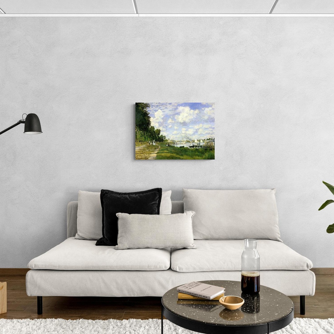 Il bacino di Argenteuil - Claude Monet Claude Monet scena-3-70x50-senza