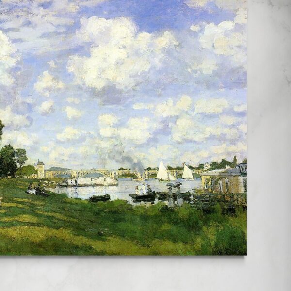 Il bacino di Argenteuil - Claude Monet Claude Monet senza