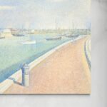 Il canale di Gravelines, Petit Fort-Philippe - Georges Lemmen Georges Lemmen senza