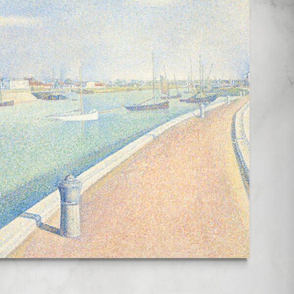Il canale di Gravelines, Petit Fort-Philippe - Georges Lemmen Georges Lemmen senza