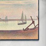 Il canale di Gravelines, una sera - Georges Seurat Georges Seurat senza
