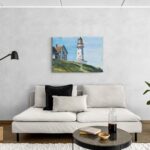 Il Faro a Two Lights - Edward Hopper Edward Hopper scena-3-100x70-senza
