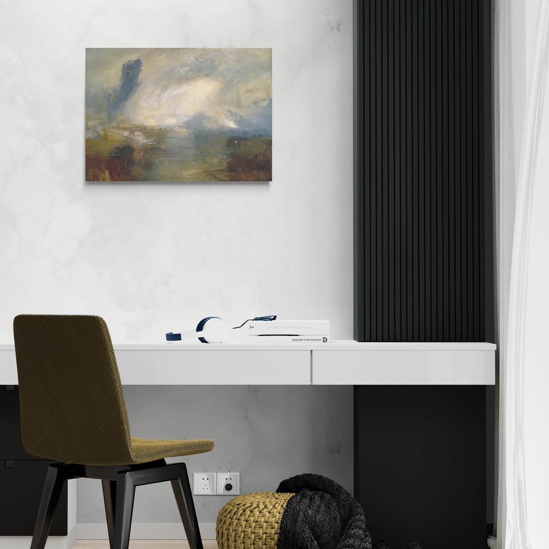 Il Tamigi sotto il ponte di Waterloo - William Turner William Turner scena-2-70x50-senza