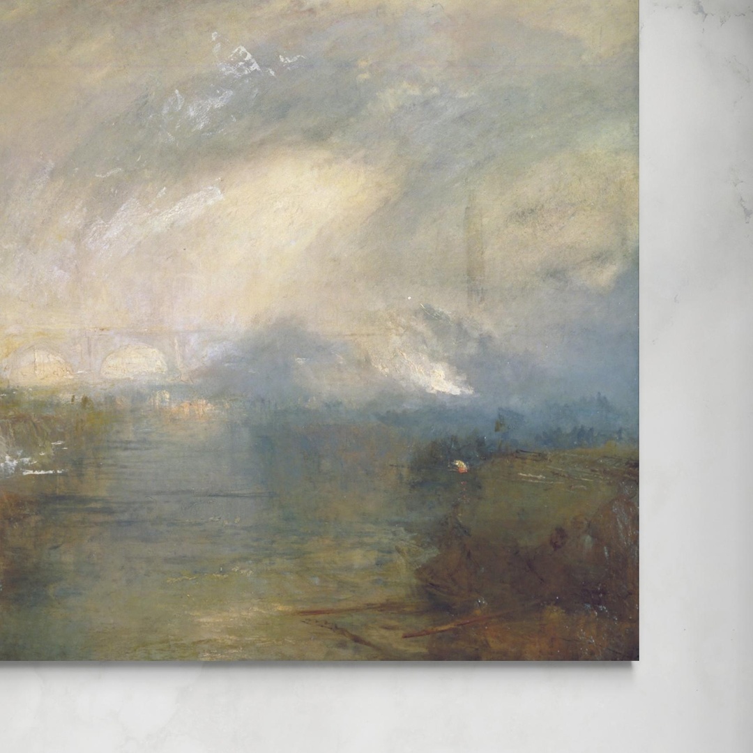 Il Tamigi sotto il ponte di Waterloo - William Turner William Turner senza