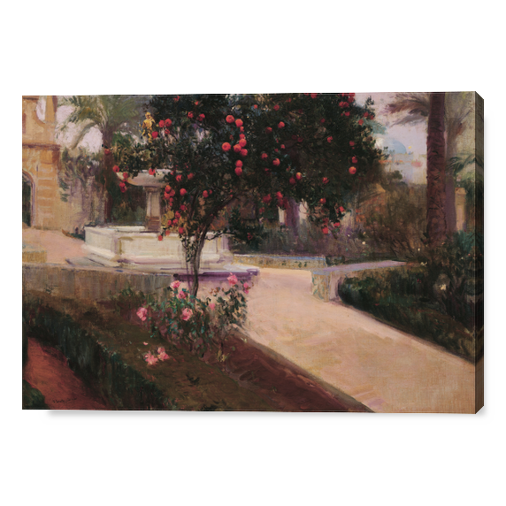 Jardin del Alcázar de Sevilla - Joaquín Sorolla