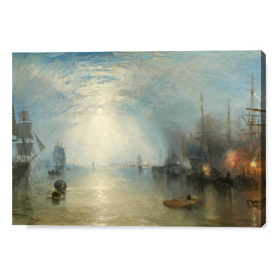 Keelmen Heaving in Coals by Moonlight - William Turner