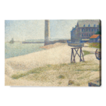 L'ospizio e il faro di Honfleur - Seurat