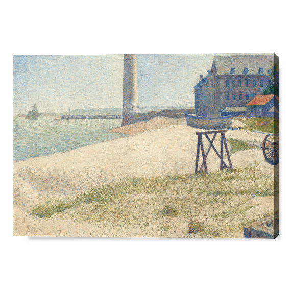 L'ospizio e il faro di Honfleur - Seurat