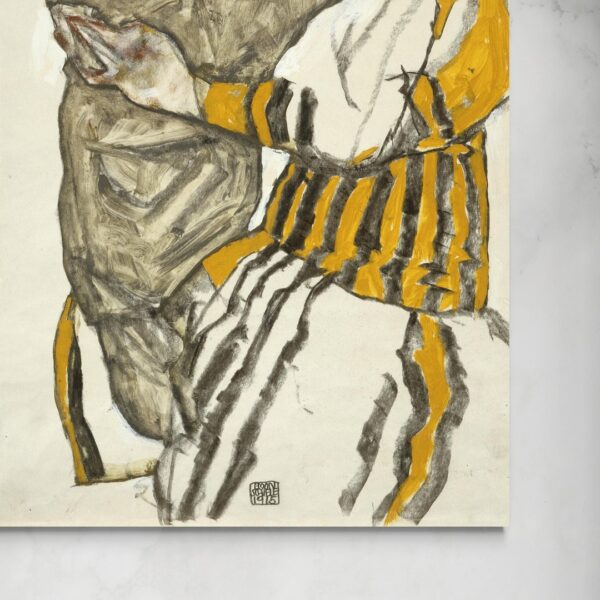 La Moglie di Schiele con il suo nipotino - Egon Schiele Egon Schiele senza