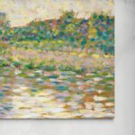 La Senna a Courbevoie - Seurat Georges Seurat senza