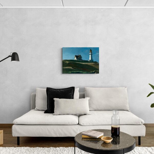 Lighthouse Hill - Edward Hopper Edward Hopper scena-3-70x50-senza