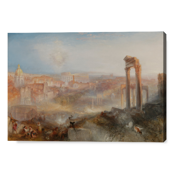 Modern Rome-Campo Vaccino - William Turner