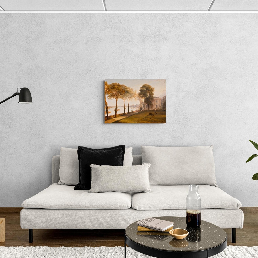 Mortlake Terrace - Early Summer Morning - William Turner William Turner scena-3-70x50-senza