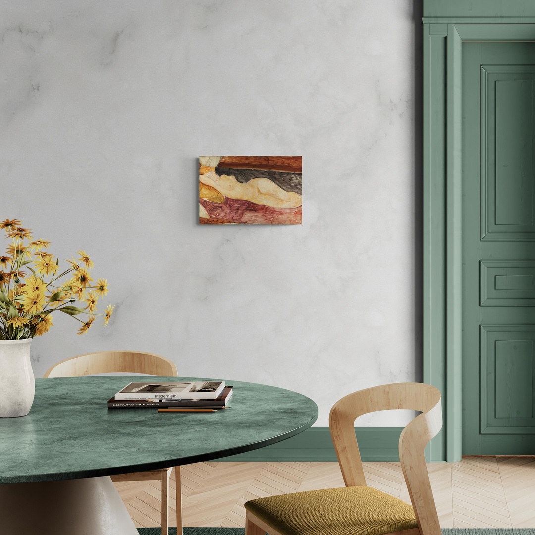 Nudo sdraiato - Modigliani Amedeo Modigliani scena-1-60x40-senza