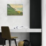 Paesaggio marino a Port-en-Bessin, Normandia - Georges Seurat Georges Seurat scena-2-70x50-senza